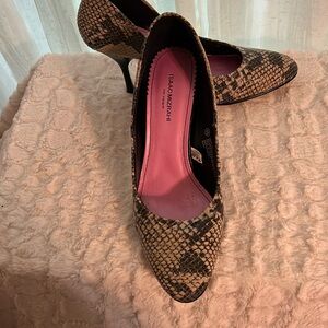 EUC Snake Print Heels